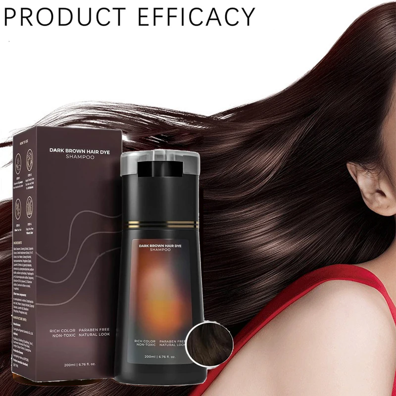 Hair Spray Color - Shampoo colorant pour cheveux, 3 en