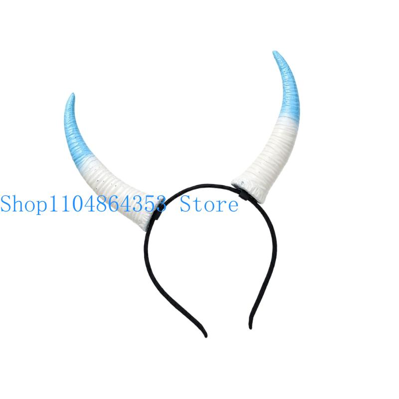Easy Cosplay Prop - Bandeau Cosplay en corne chèvre 652F,
