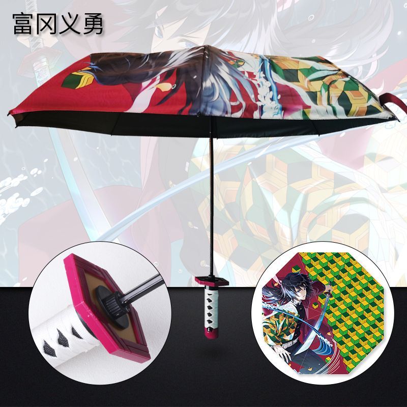 Cosplay Prop Dagger - Parapluie Demon Slayer Katana, parapluie de