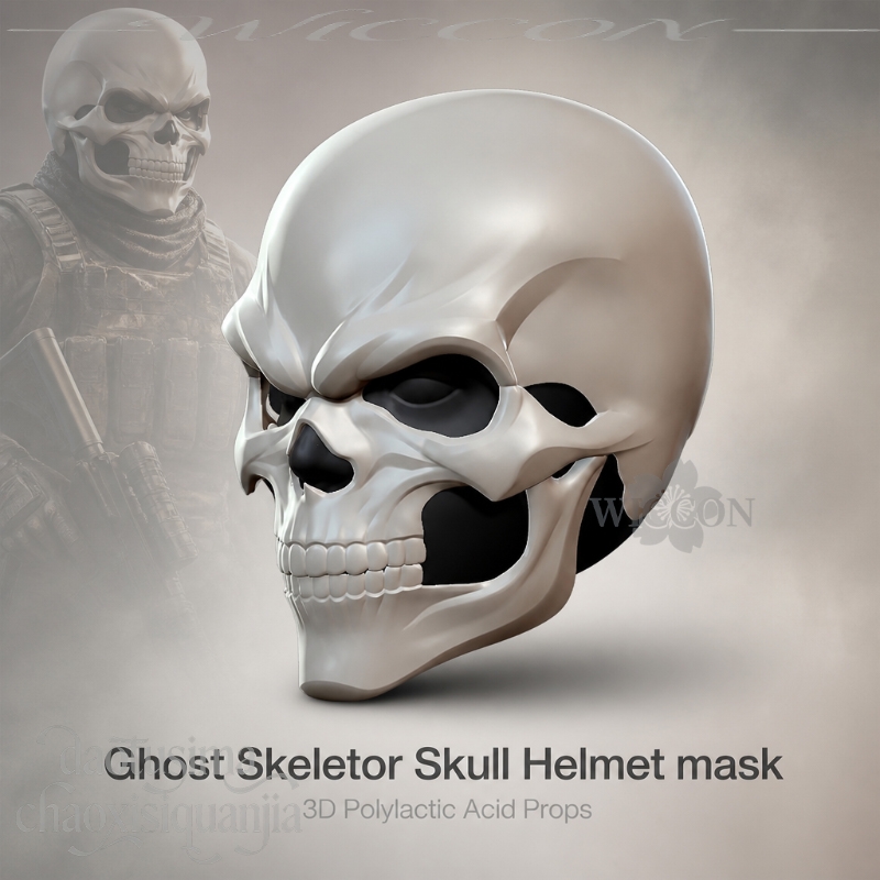 Masque de crâne en acide polyl - Cosplay Prop 3D Print Settings avis et prix