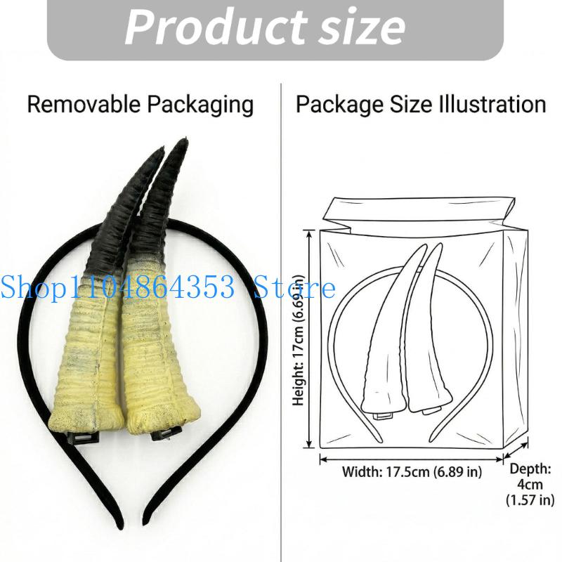 Bandeau Cosplay en corne chèvr - Easy Cosplay Prop avis et prix