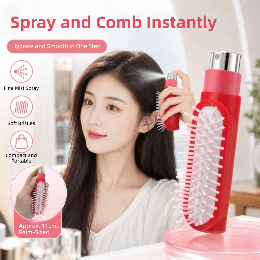 Peigne de massage à pulvérisat - Hair Spray Color avis et prix