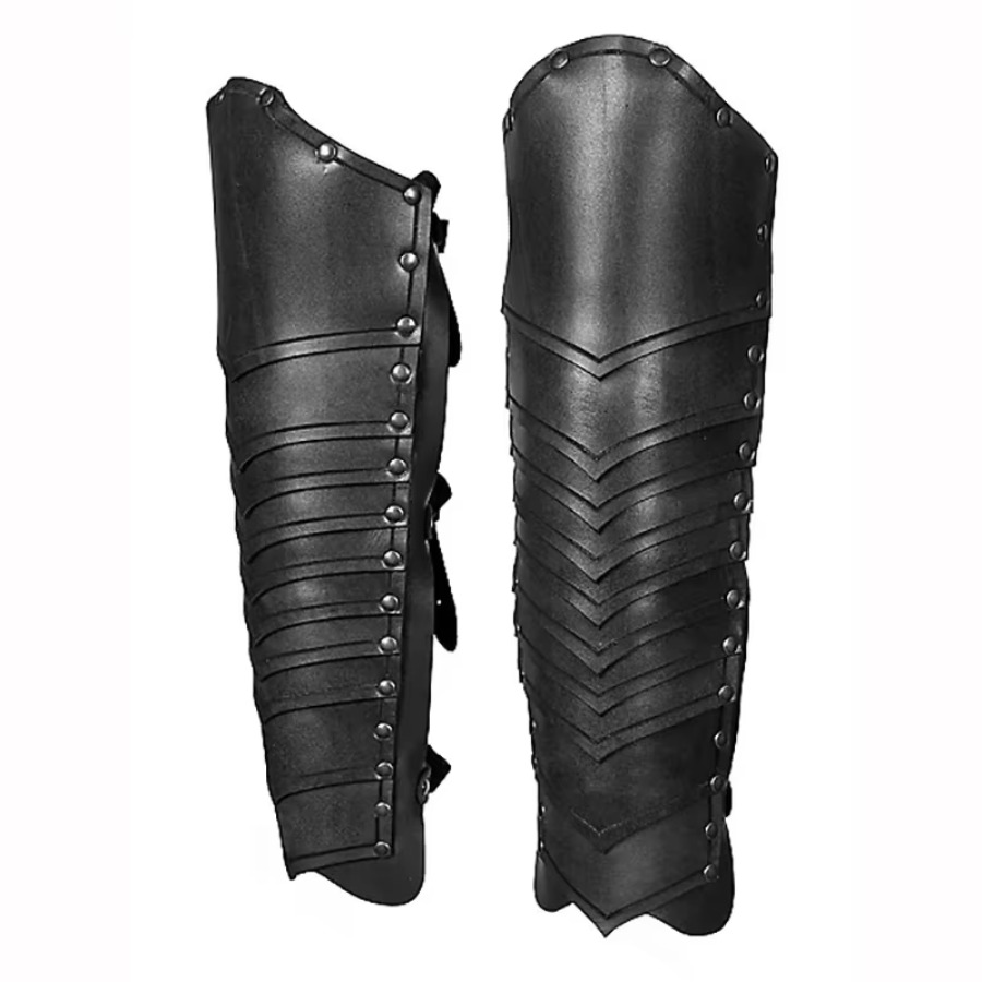 Jambières en cuir de chevalier - Cosplay Prop avis et prix